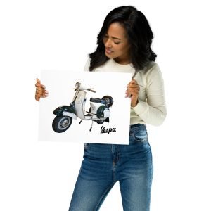 "Vespa GS: A Classic Icon of Mod Style and Freedom"